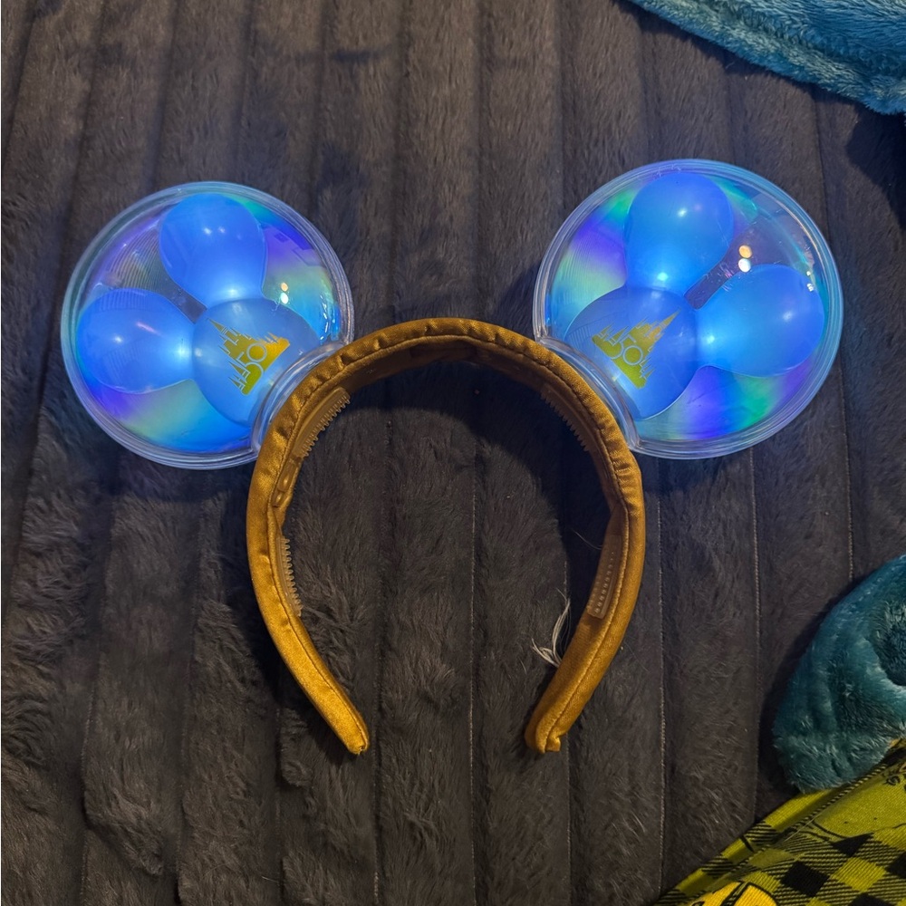 Light-Up Mickey Ear Balloon Headband